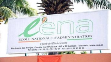 Les filières de l'ENA (École Nationale d'Administration) de Côte d'Ivoire